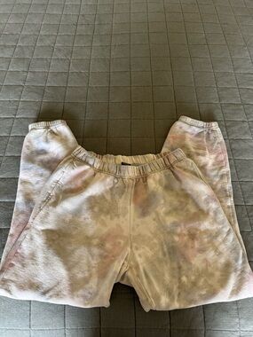 wild fable Pastel Tie-Dye Joggers - Pink & Cream